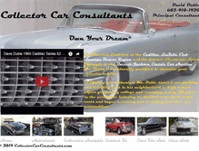 Tablet Screenshot of collectorcarconsultants.com